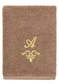 MONICA 3PC Embellished Latte Towel Set