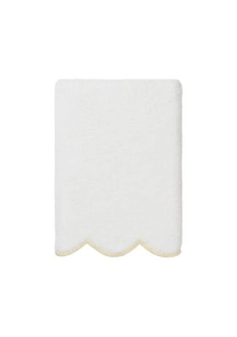 ADORNIA Scallop 3PC Towel Set