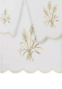 Whitney Scallop 6PC Embellished Towel Set