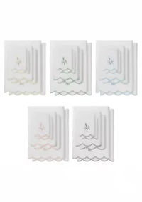Whitney Scallop 6PC Embellished Towel Set