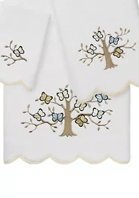 Teresa Scallop 3PC Embellished Towel Set