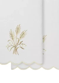 Whitney Scallop 2PC Embellished Bath Towel Set