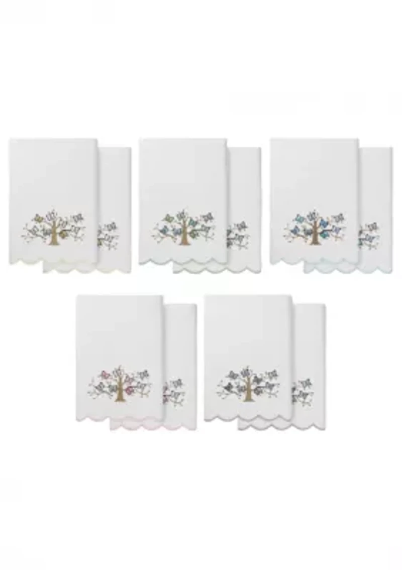 Teresa Scallop 2PC Embellished Bath Towel Set