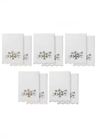 Teresa Scallop 2PC Embellished Bath Towel Set