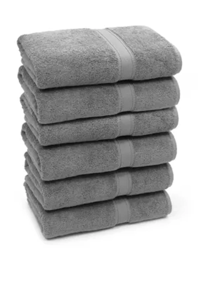 Set of Turkish Cotton Sinemis Terry Bath Towels