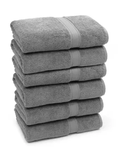 Set of Turkish Cotton Sinemis Terry Bath Towels