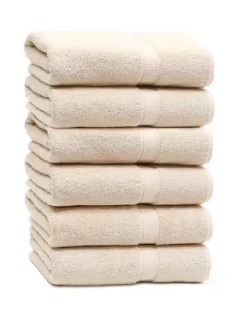 Set of Turkish Cotton Sinemis Terry Bath Towels