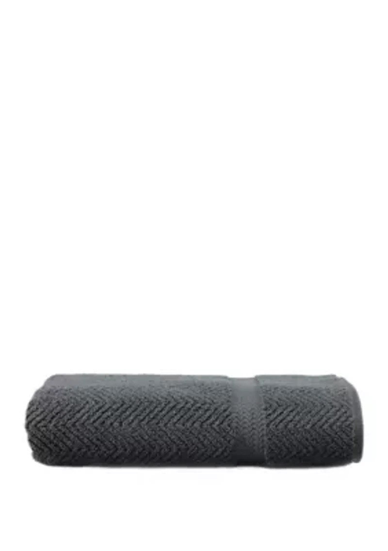 100% Turkish Cotton Herringbone Bath Sheet