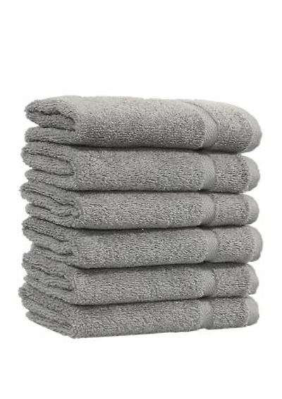 Set of 6 Turkish Cotton Denzi Washcloths