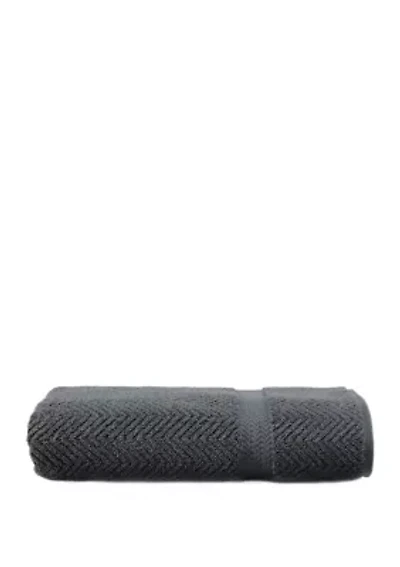 Turkish Cotton Herringbone Bath Towel