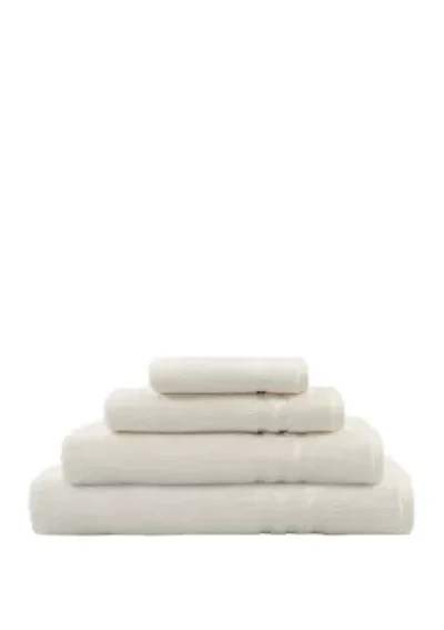 4 Piece Turkish Cotton Denzi Towel Combination Set