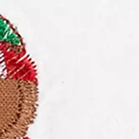 Christmas Gingerbread - Embroidered Luxury Turkish Cotton Hand Towel Set of 2