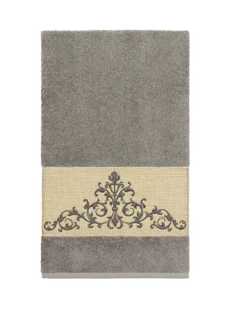 Scarlet Embellished Bath Towel