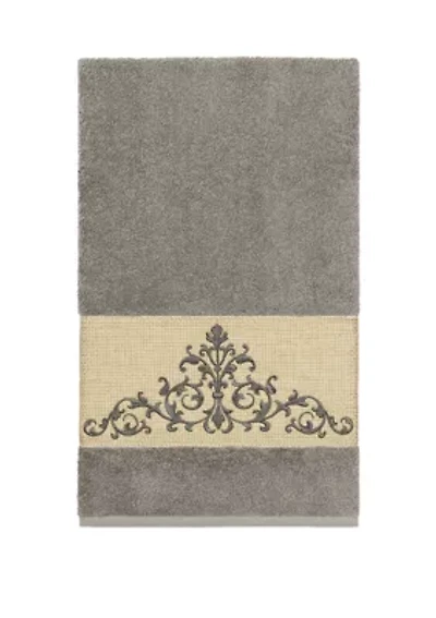 Scarlet Embellished Bath Towel