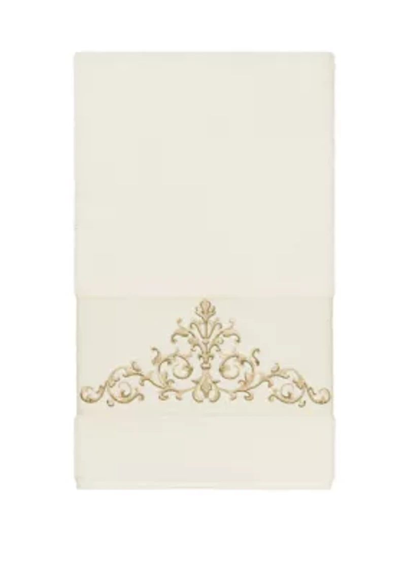 Scarlet Embellished Bath Towel