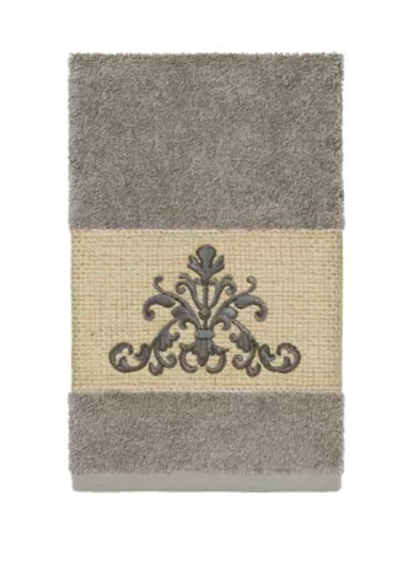 Scarlet Embellished Hand Towel
