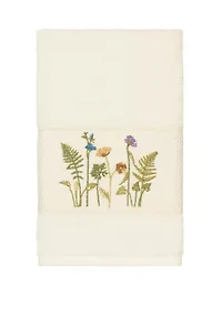 Serenity Embellished Hand Towel