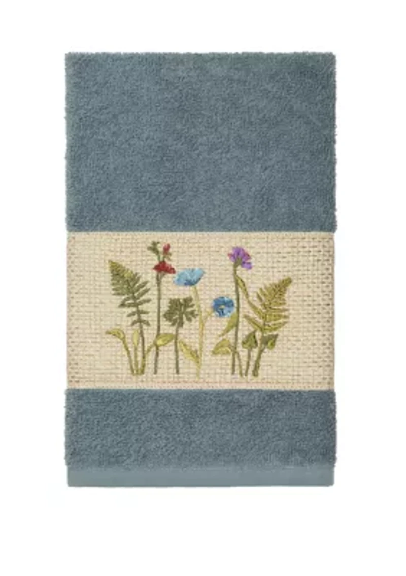 Serenity Embellished Hand Towel