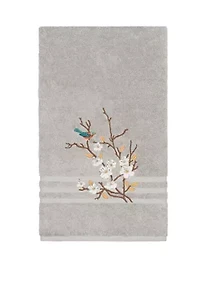 Spring Time Embellished Bath Towel