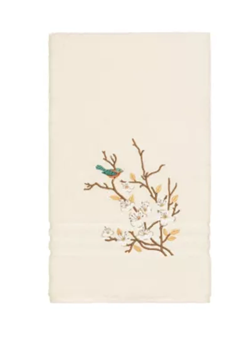 Spring Time Embellished Bath Towel