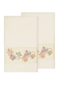 Caroline 2 Piece Embellished Bath Towel Set