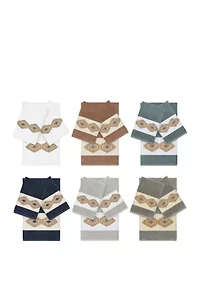 Gianna 3 Piece Embellished Towel Set