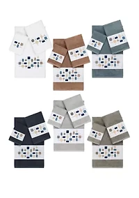 Khloe 3 Piece Embellished Towel Set