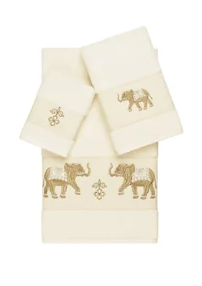 Quinn 3 Piece Embellished Towel Set