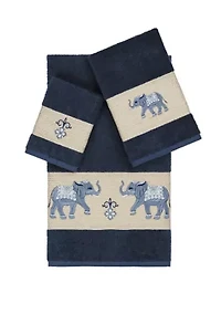 Quinn 3 Piece Embellished Towel Set
