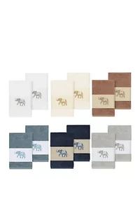 Quinn 2 Piece Embellished Hand Towel Set