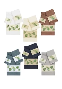 Zoe 3 Piece Embellished Towel Set