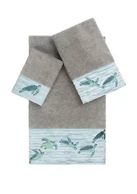 Mia 3 Piece Embellished Towel Set