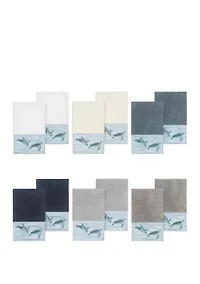 Mia 2 Piece Embellished Hand Towel Set