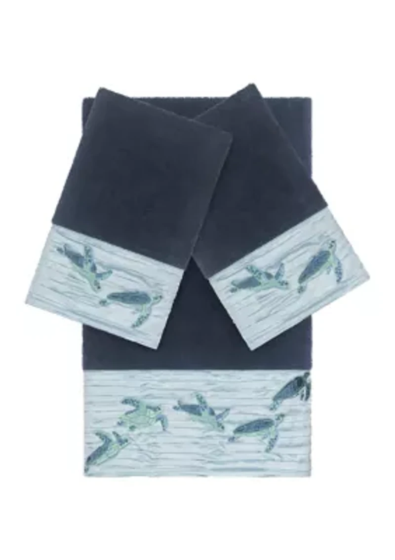 Mia 3 Piece Embellished Towel Set