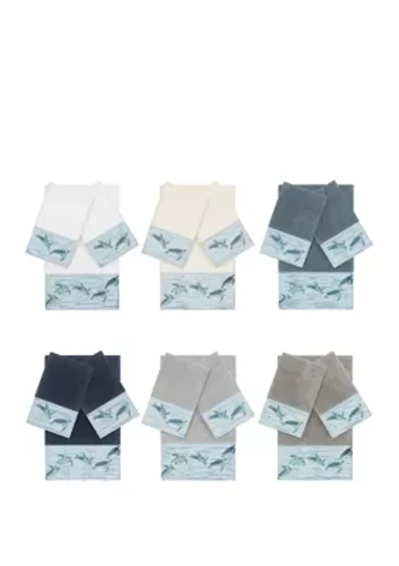 Mia 3 Piece Embellished Towel Set