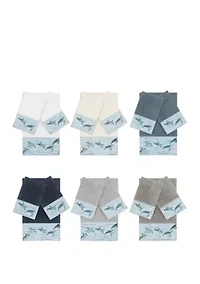 Mia 3 Piece Embellished Towel Set