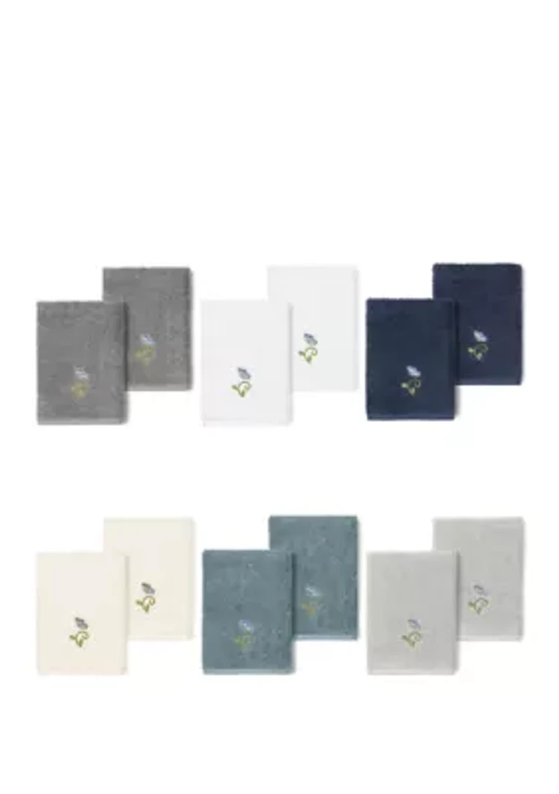 Rebecca 2 Piece Embellished Washcloth Set