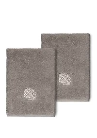 Vivian 2 Piece Embellished Washcloth Set