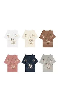 Spring Time 3 Piece Embellished Towel Set