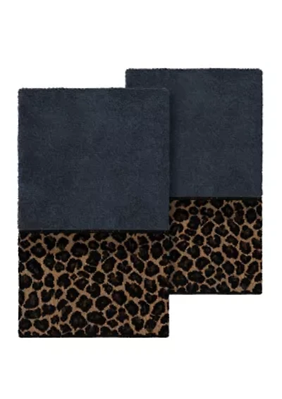 Spots 2 Piece Embellished Hand Towel Set