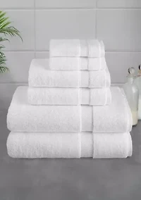 Anovia 6 Piece Oversized Towel Set
