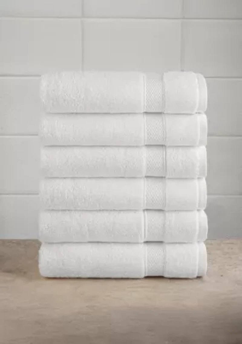 Anovia 6-Piece Hand Towel Set