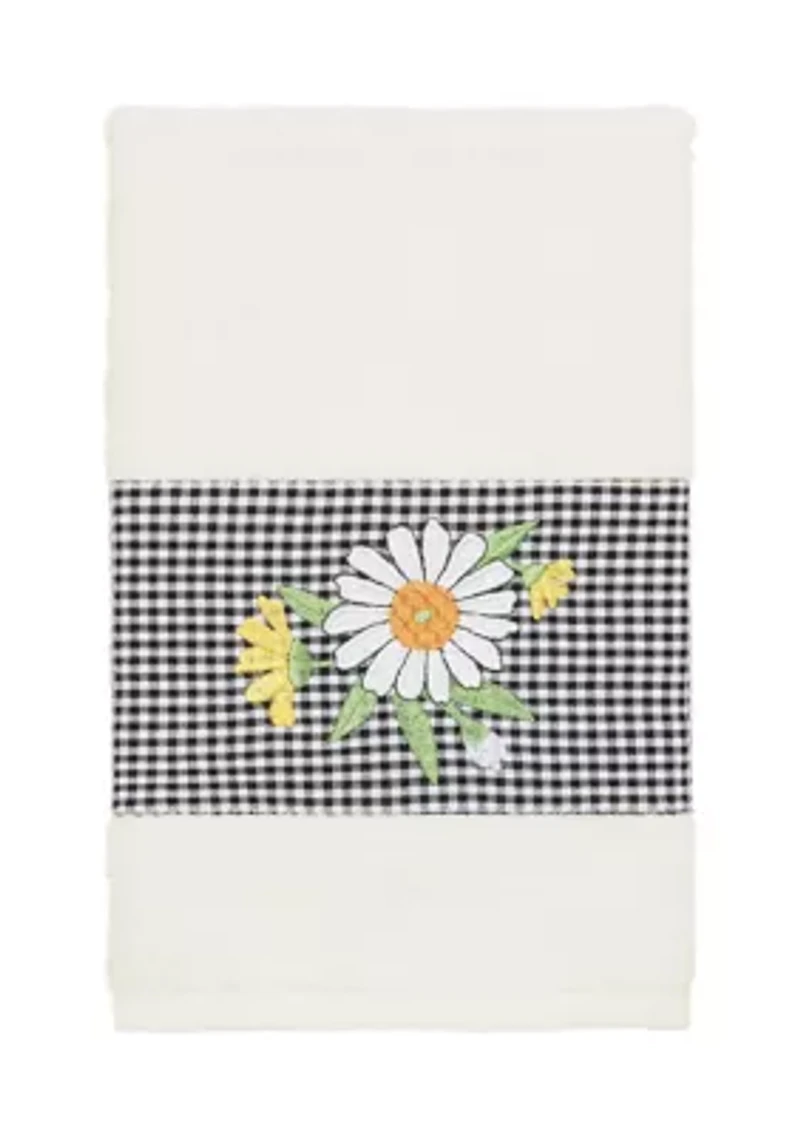 DAISY 3PC Embellished Towel Set