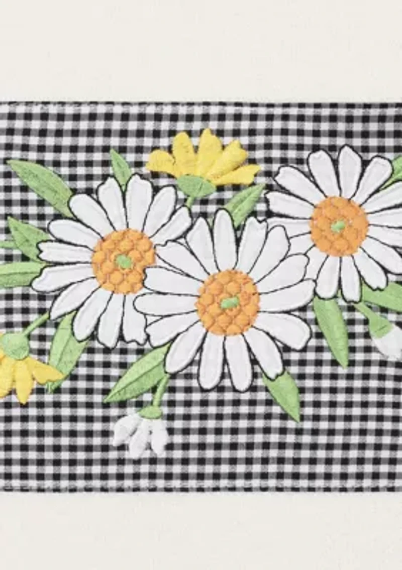 DAISY 2PC Embellished Bath Towel Set