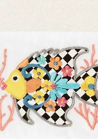 FELIZ 2PC Embellished Hand Towel Set