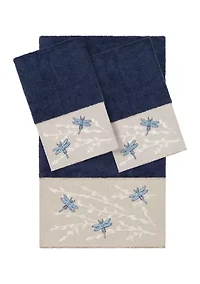 BRAELYN 3PC Embellished Towel Set
