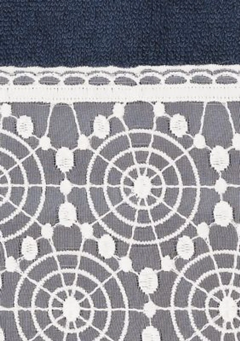 ARIAN Cream Lace Embellished Hand Towel