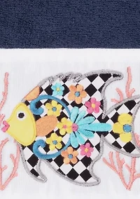 FELIZ Embellished Hand Towel