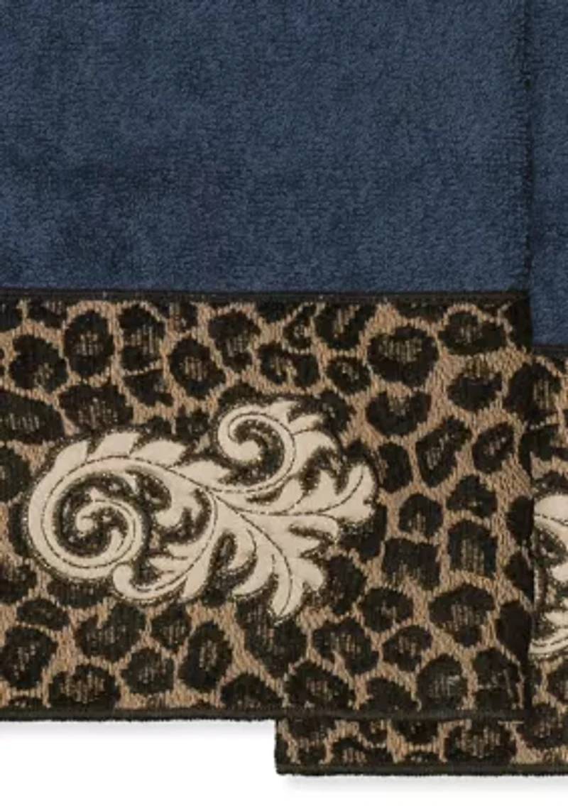 APRIL 2PC Embellished Hand Towel Set