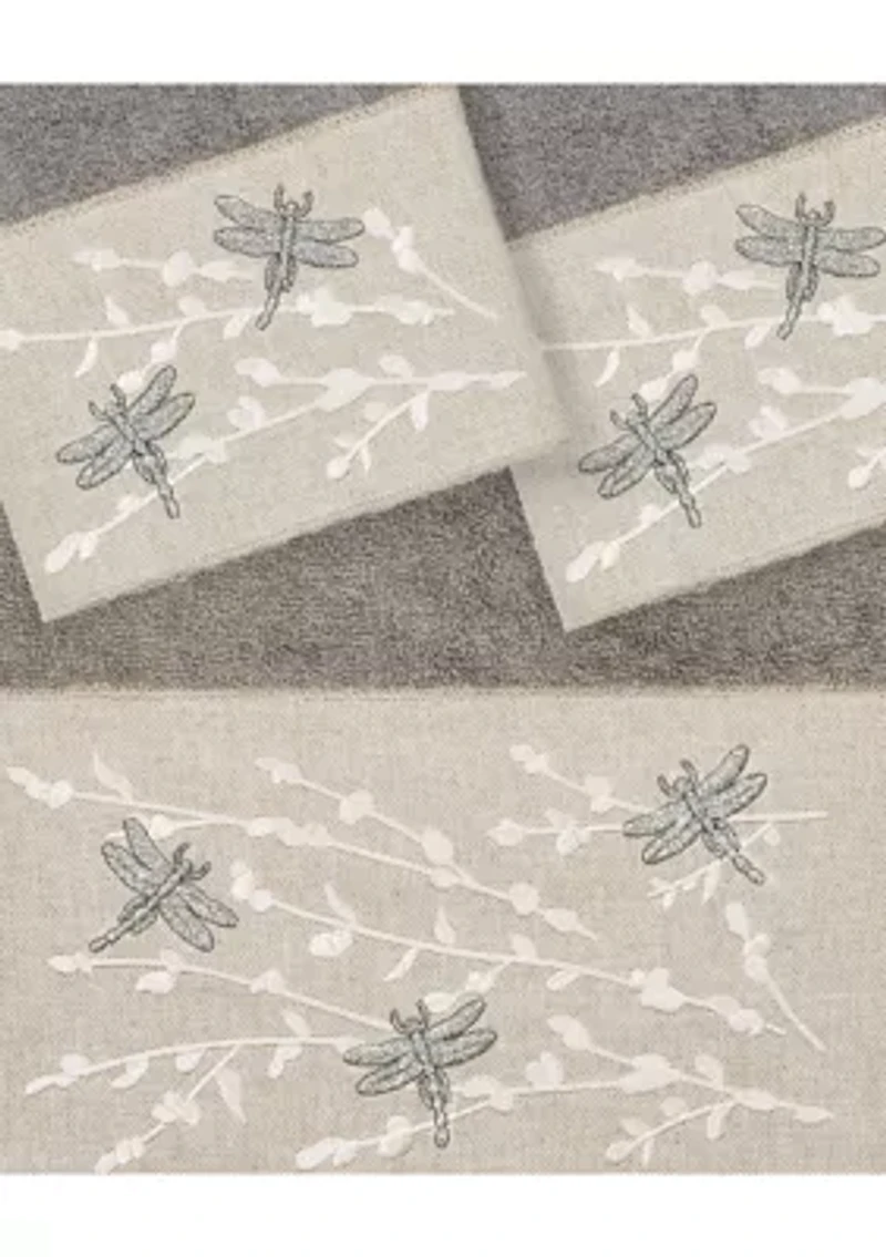 BRAELYN 3PC Embellished Towel Set